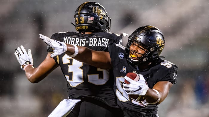 Tre'mon Morris-Brash Celebrates